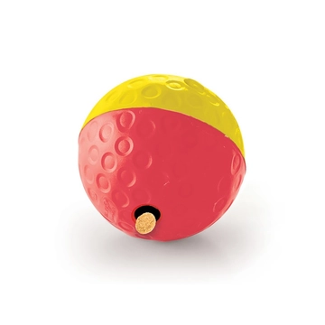 Treat Tumble piros interaktív csemege-adagoló kirakós labda kutyajáték - nagy - Outward Hound Nina Ottosson