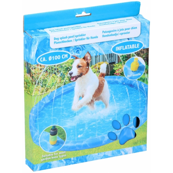 A  nyár sláger terméke! Nyári zuhany szőnyeg kutyáknak - pancsolós medence 100cm