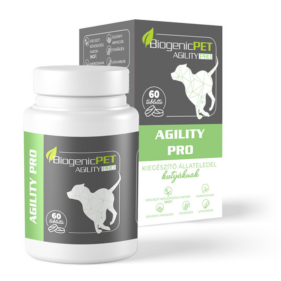 Biogenicpet Agility Pro tabletta kutyáknak 60 db