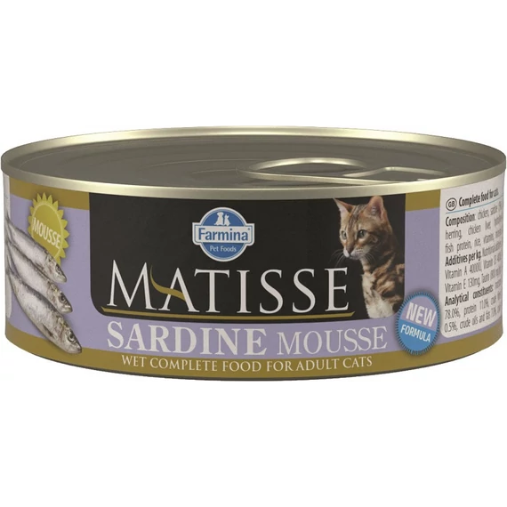 Matisse Cat konzerv Mousse Szardínia 85g