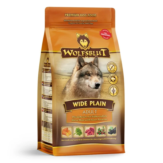 Wolfsblut Wide Plain Adult - Ló édesburgonyával 500 gr