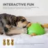 Kép 6/6 - Dog Snuffle N' Treat Ball, zöld jutifalat labda - Outward Hound Nina Ottosson