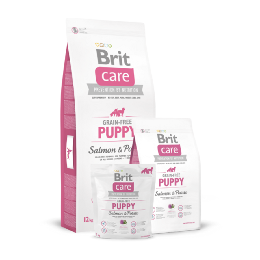 Brit Care Dog Grain-free Puppy Salmon and Potato, 3 kg
