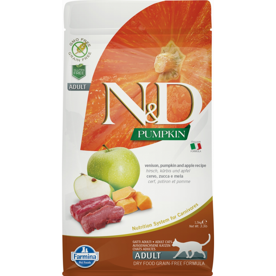 N&D Cat Grain Free Pumpkin vadhús 1,5kg