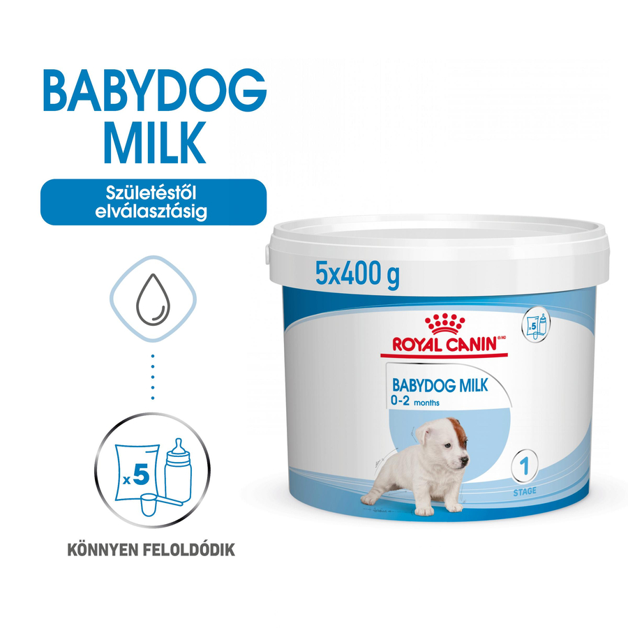 ROYAL CANIN '1st Age Milk - tejpótló tápszer kölyök kutyák részére BabyDog Milk - 2 kg